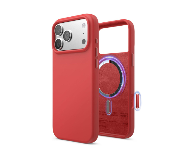Elago Magsafe Silicon Case do iPhone 17 PRO Max Red - 1360526 - zdjęcie